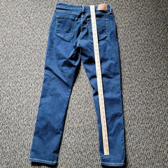 Levi's Premium Midrise Skinny Jeans Size 12 - Picture 9 of 13